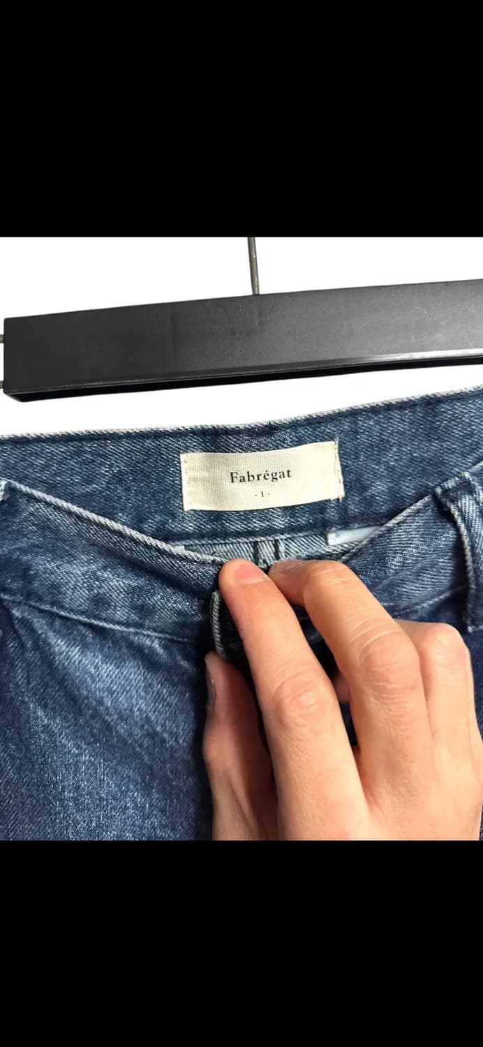 파브레가 카이원턱 와이드 데님팬츠 1size 상품이미지4