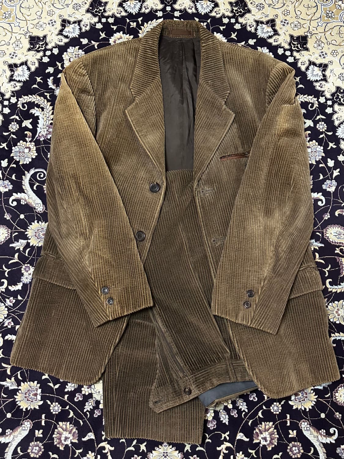 Issey miyake men 코듀로이 셋업 상품이미지1