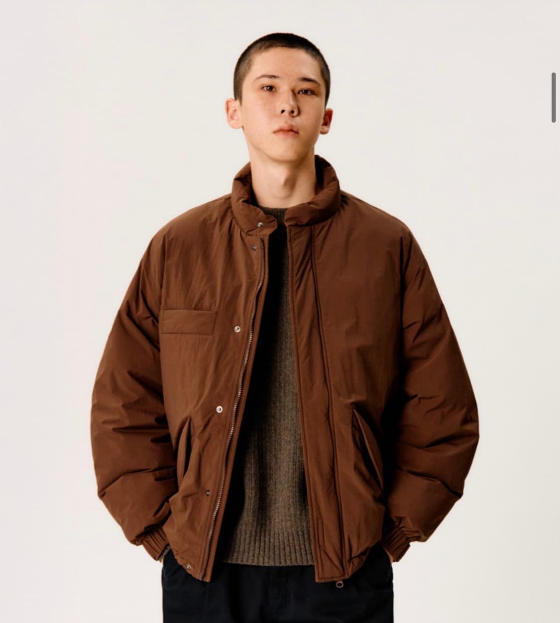 에스피오나지 M65 DOZENO 덕다운 패딩 파카(L) 상품이미지2