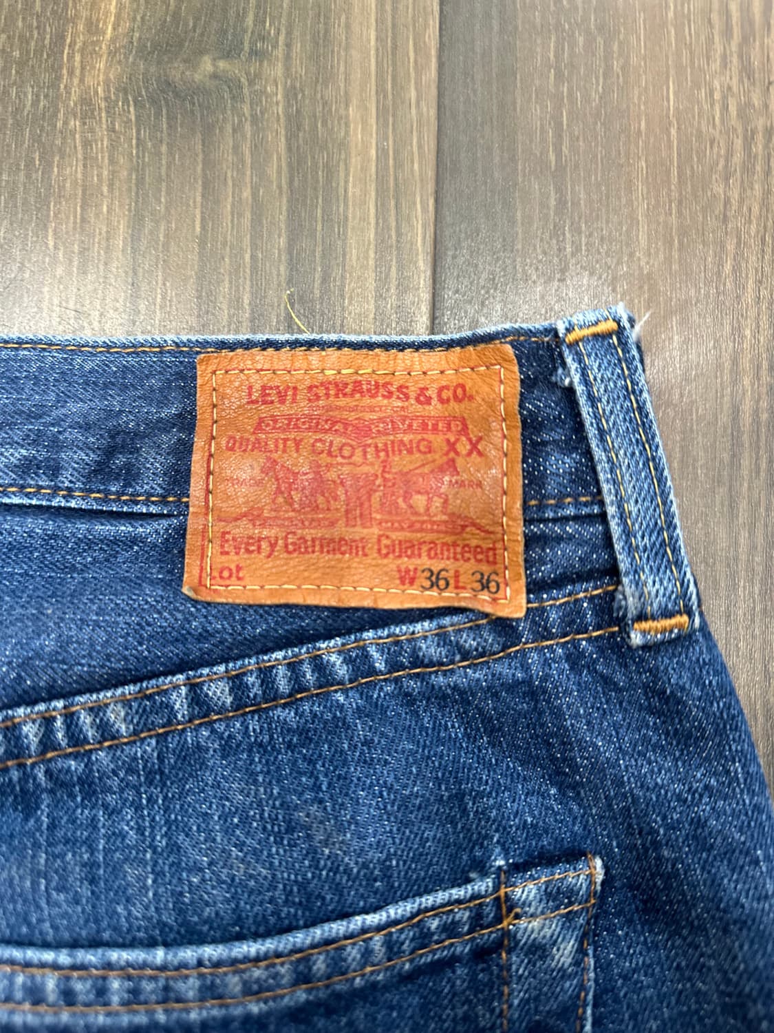 90s리바이스 501xx 1955 복각. 32 사이즈 상품이미지3