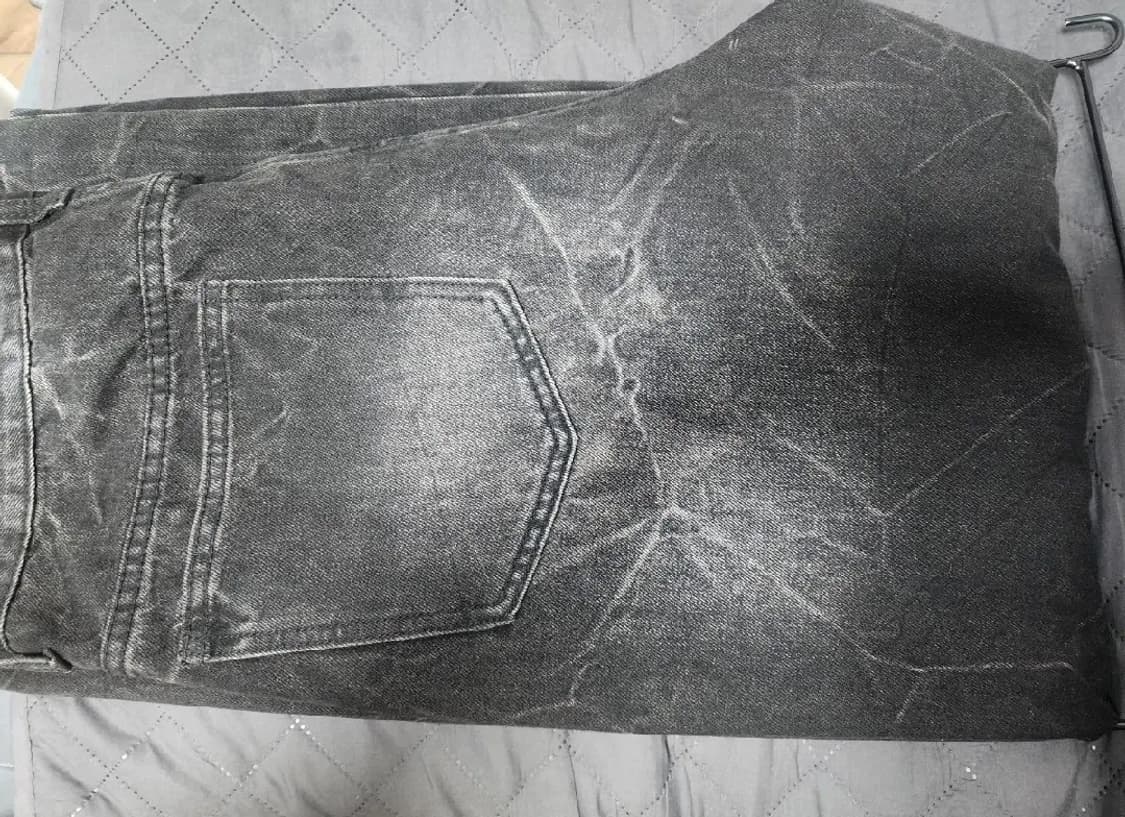 [L] 주앙옴므 크리스 데님 팬츠 블랙 상품이미지4