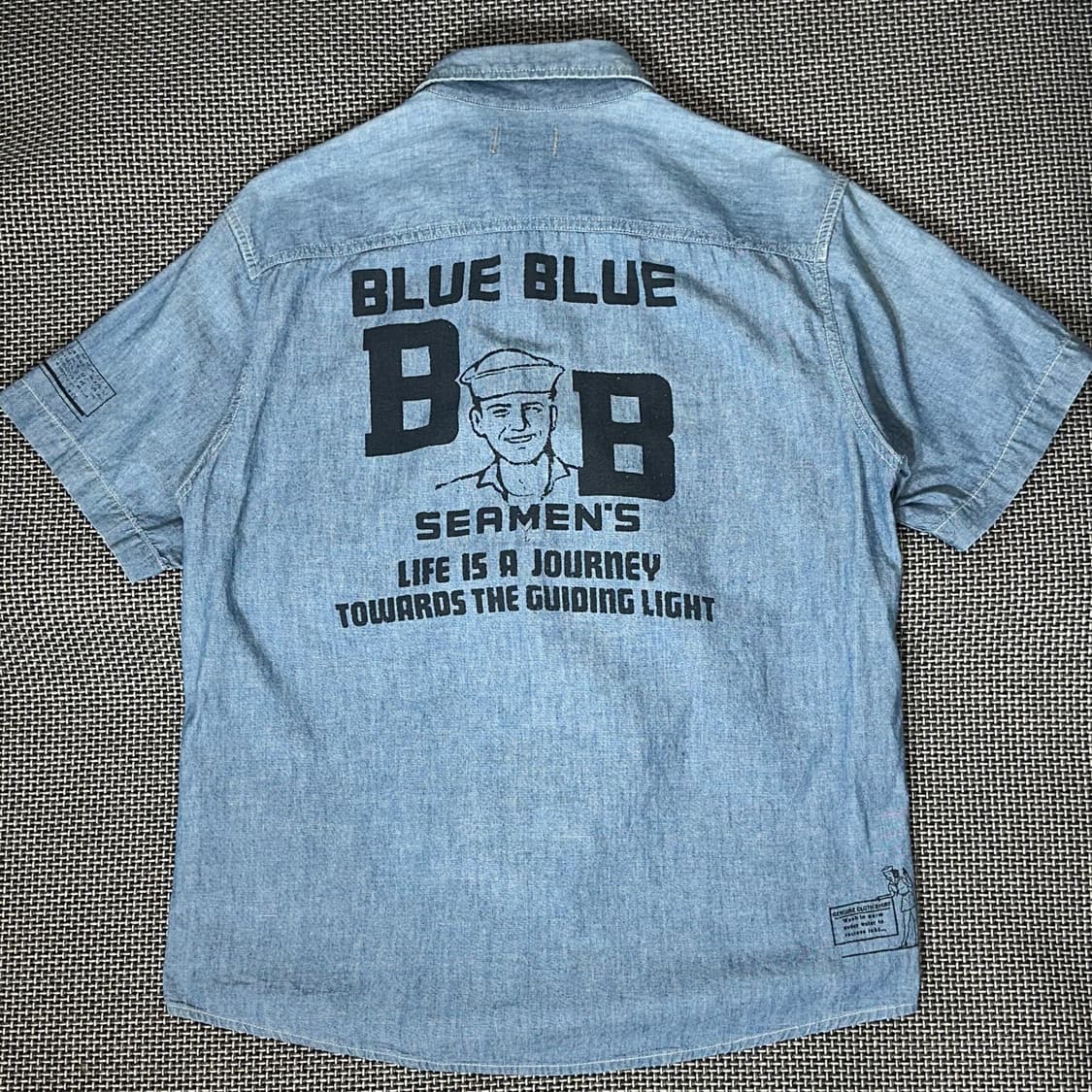 BLUEBLUE 하프셔츠(L) 상품이미지7