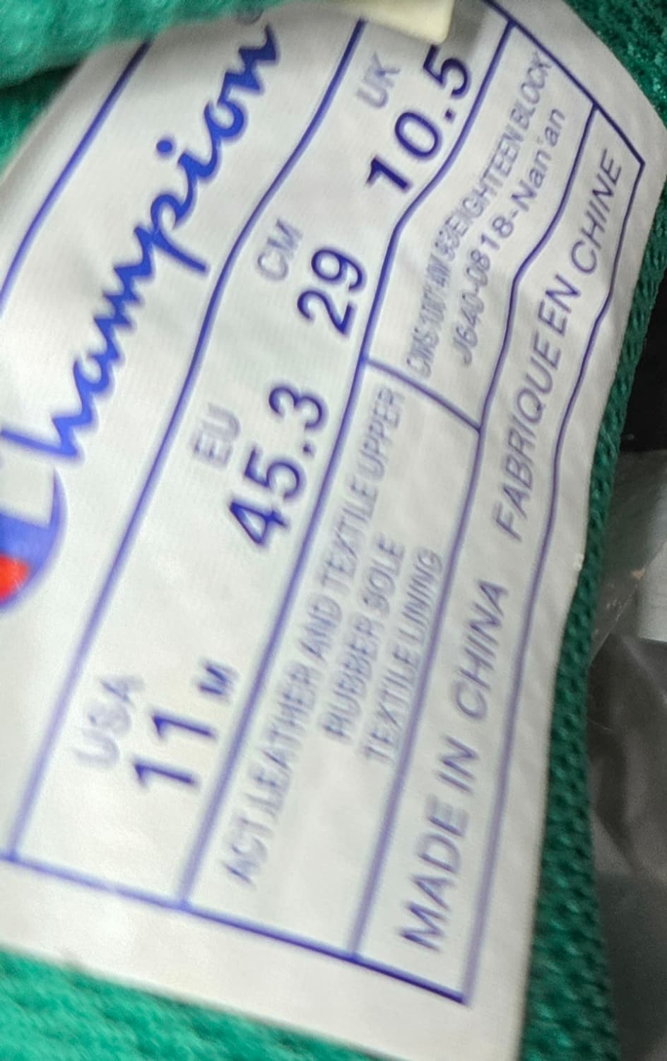 챔피온290mm-  93Eighteen 블록 스니커즈 상품이미지7