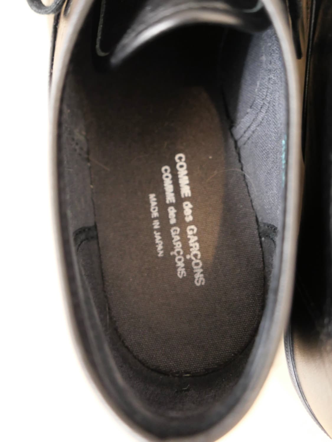 꼼데가르송 레더 스니커즈 상품이미지5