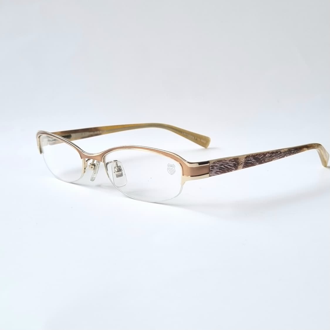 데드스탁  K-SWISS 반무테 텍스처 패턴 안경테 상품이미지2