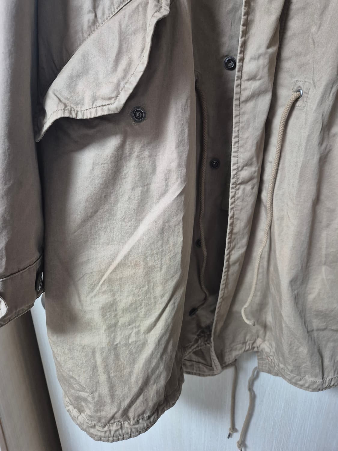 올세인츠 야상 m65 야상 누빔패딩 후드야상 95 상품이미지4