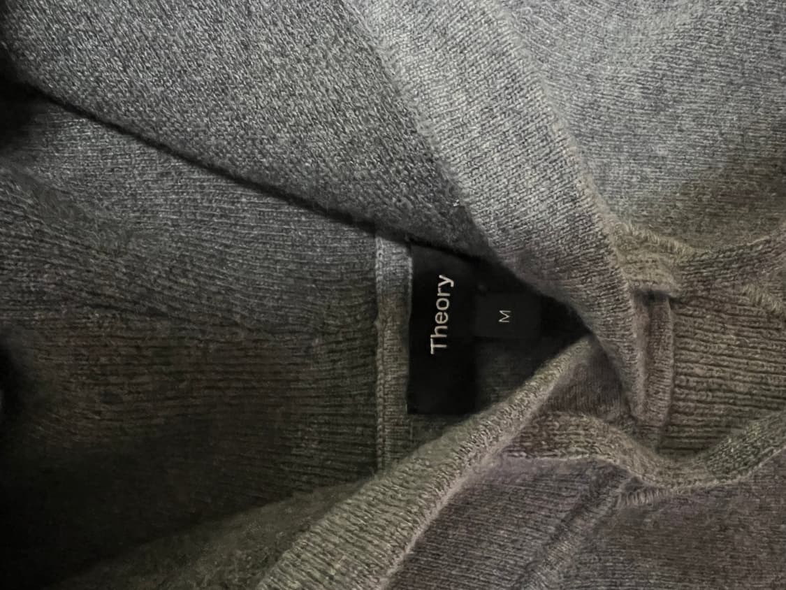 띠어리 울캐시미어 후드 니트 M사이즈 상품이미지2