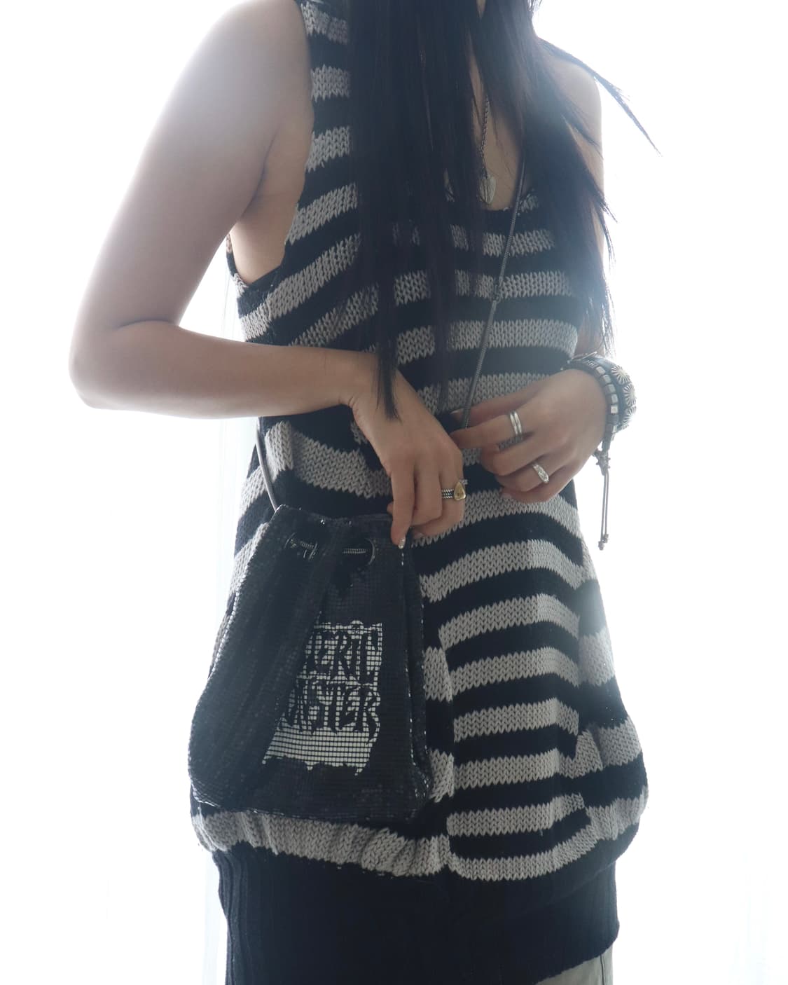 [Hysteric Glamour] Border Knit Dress 상품이미지5