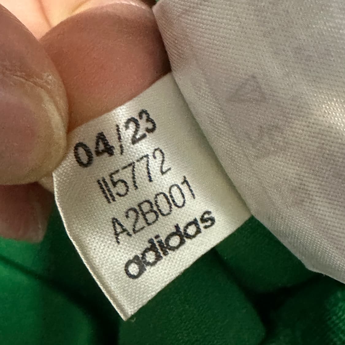 아디다스 슈퍼스타 그린화이트 져지 M 상품이미지5