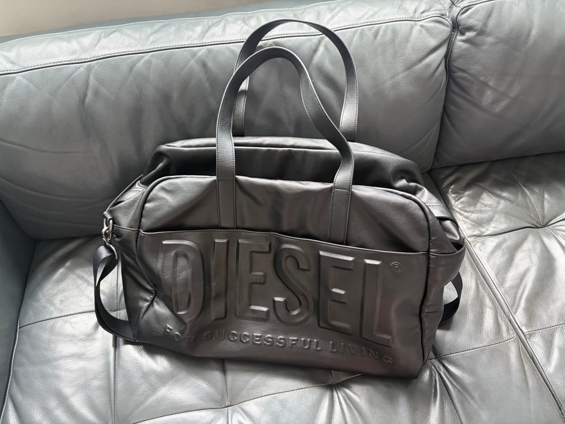 디젤 블랙 빅 토트백/보스턴백 상품이미지1