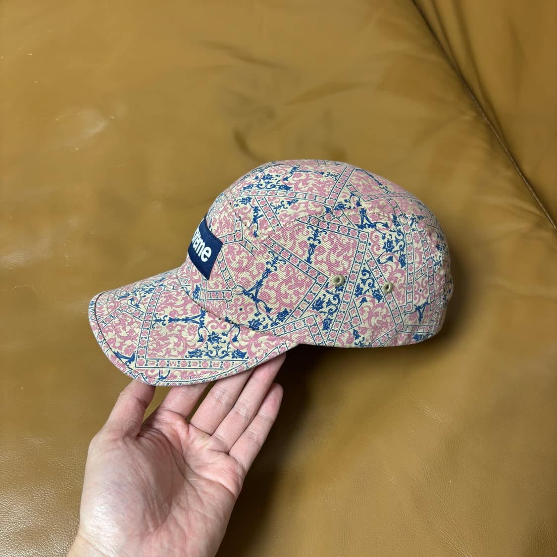 Supreme 슈프림 21fw 플로랄 캠프캡 모자 Floral Cards 상품이미지5