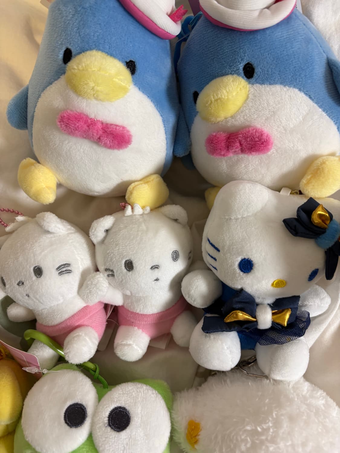 산리오 인형 8개 세트 키티 코기뮹 마이멜로디 폼폼푸린 키링 턱시도샘 상품이미지3