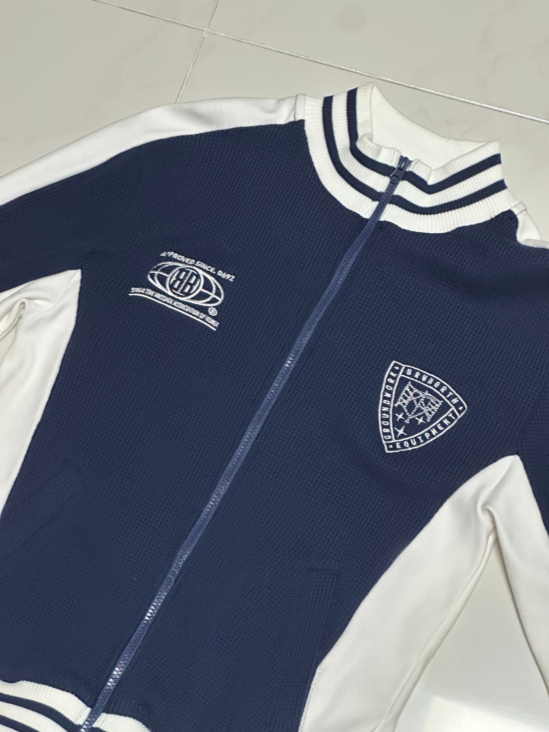 B SQUAD TRACK JACKET - NAVY 상품이미지2
