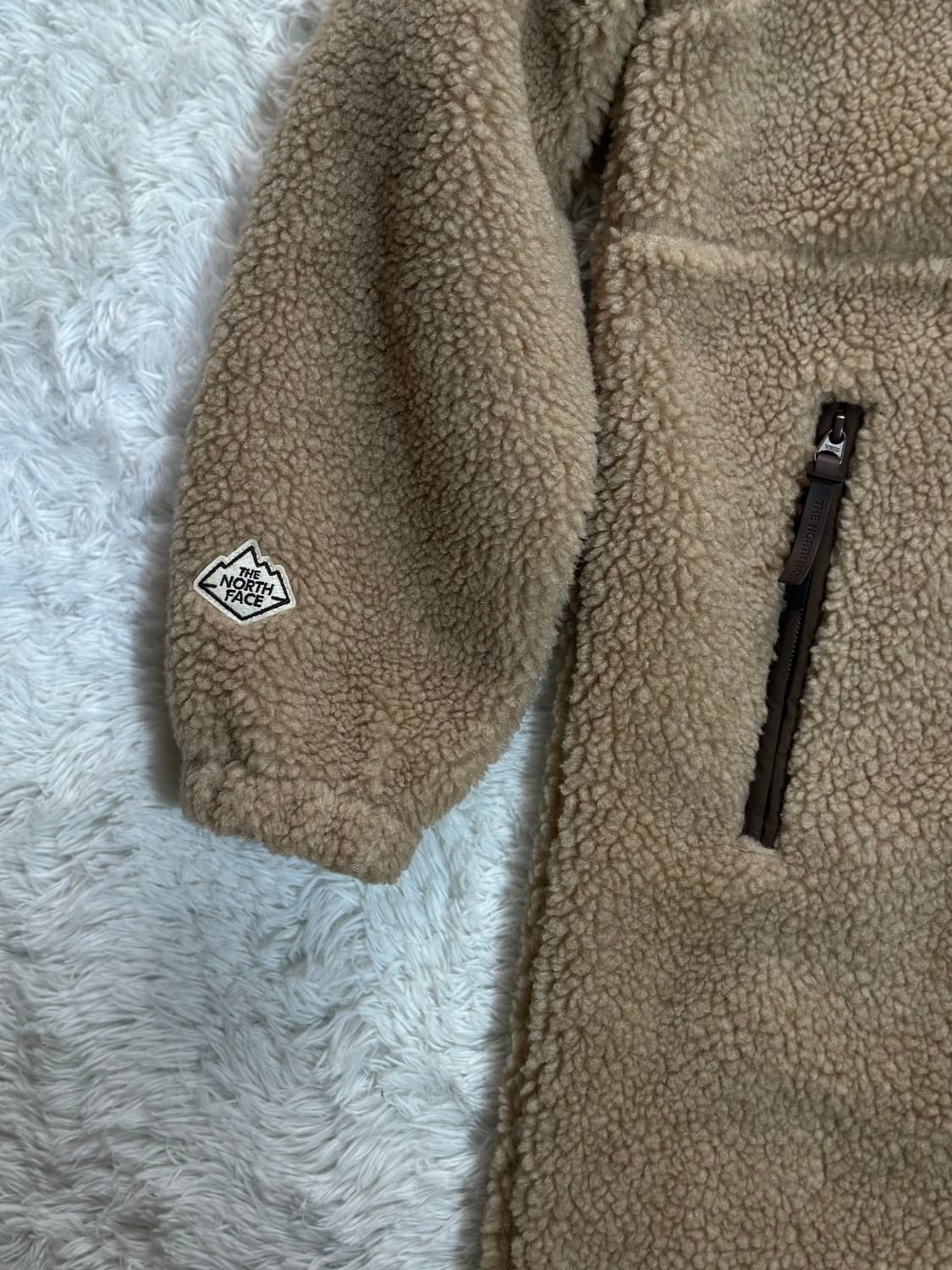 노스페이스 롱 플리스 코트 XS(85) 상품이미지4