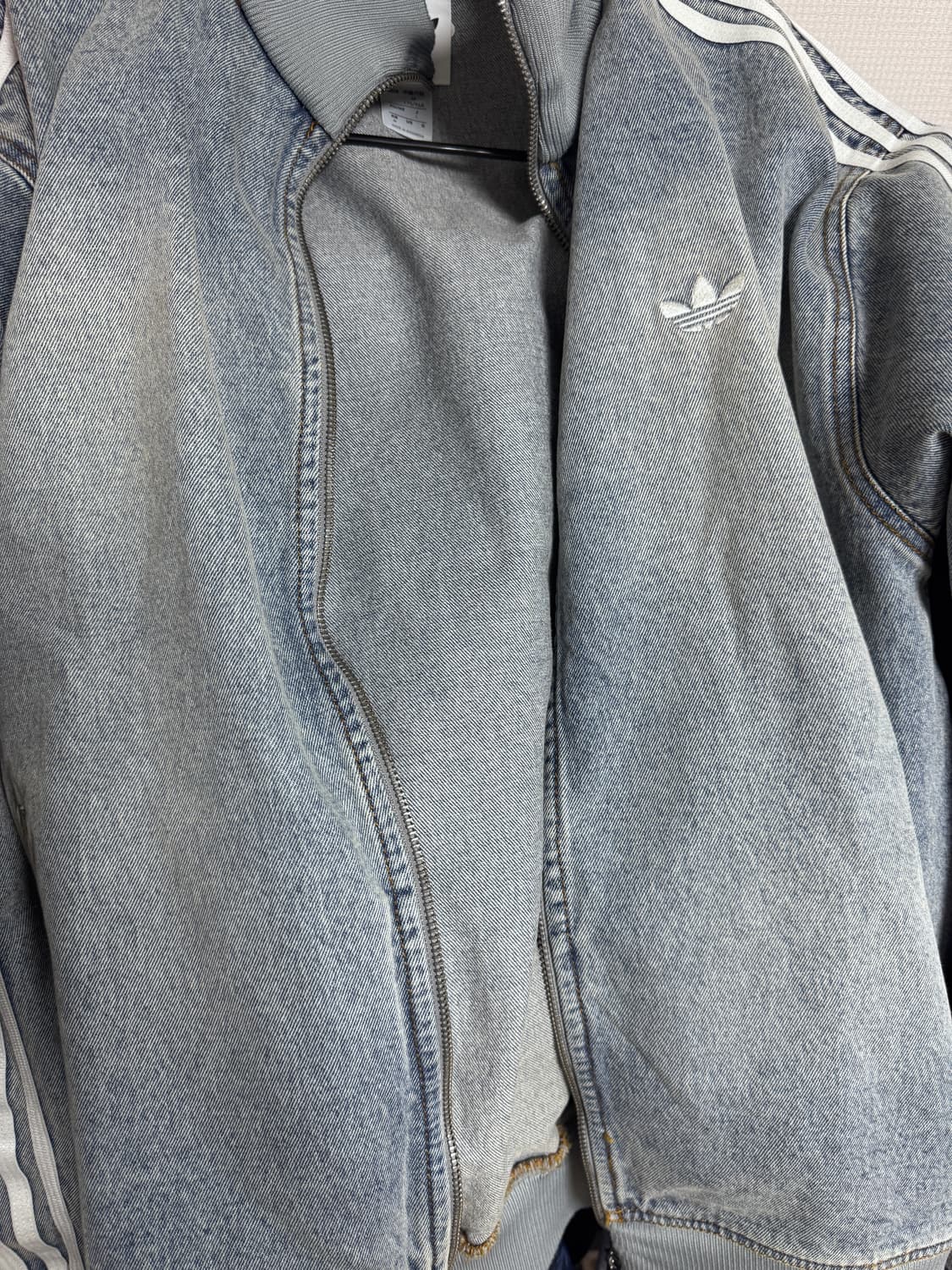 아디다스 아트모스 데님 파이어버드 트랙탑 인디고 데님 상품이미지1