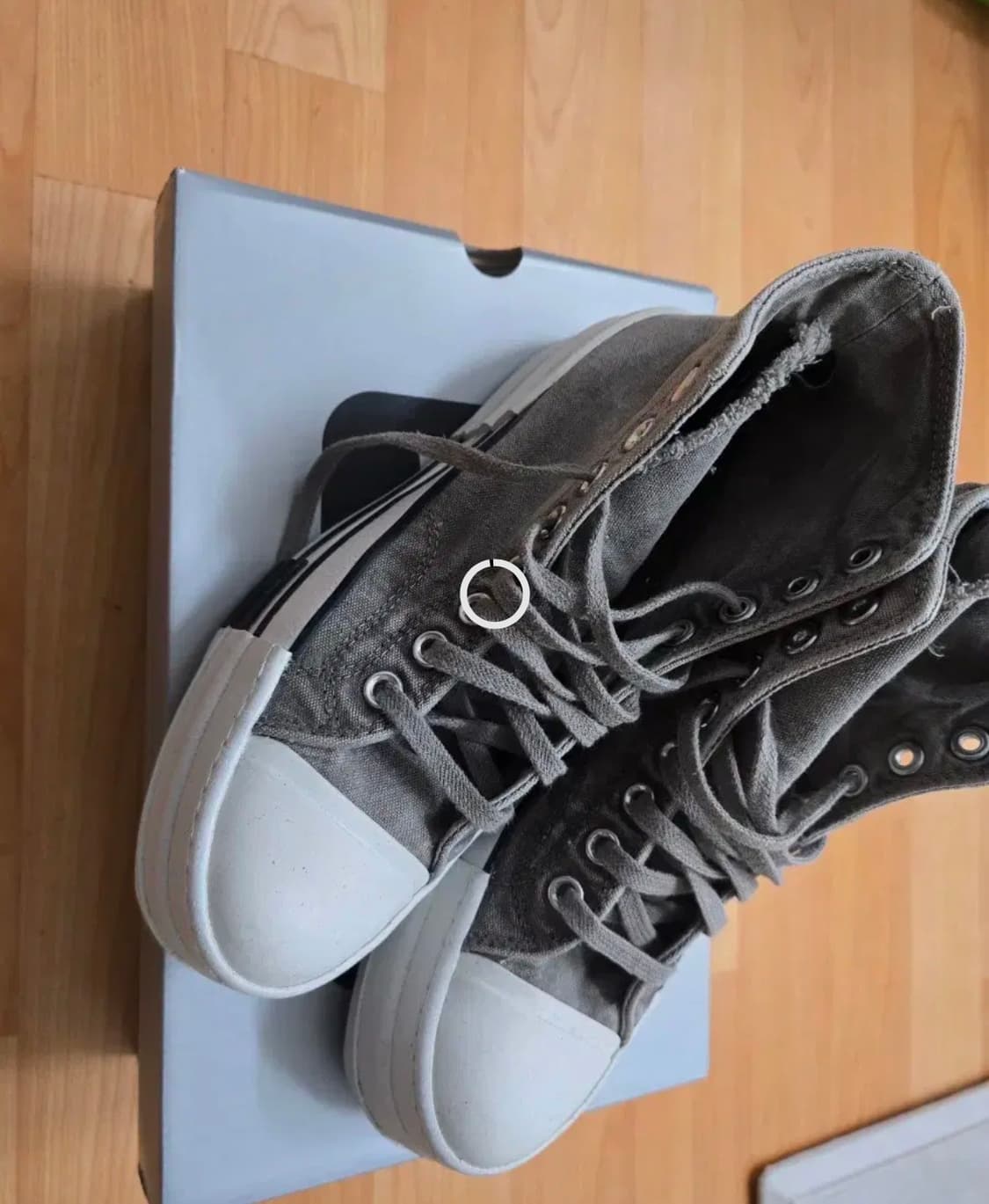 [250]컨버스 x 다크쉐도우 더블 다크스타 오버다이 척 70하이콘크리트 상품이미지2