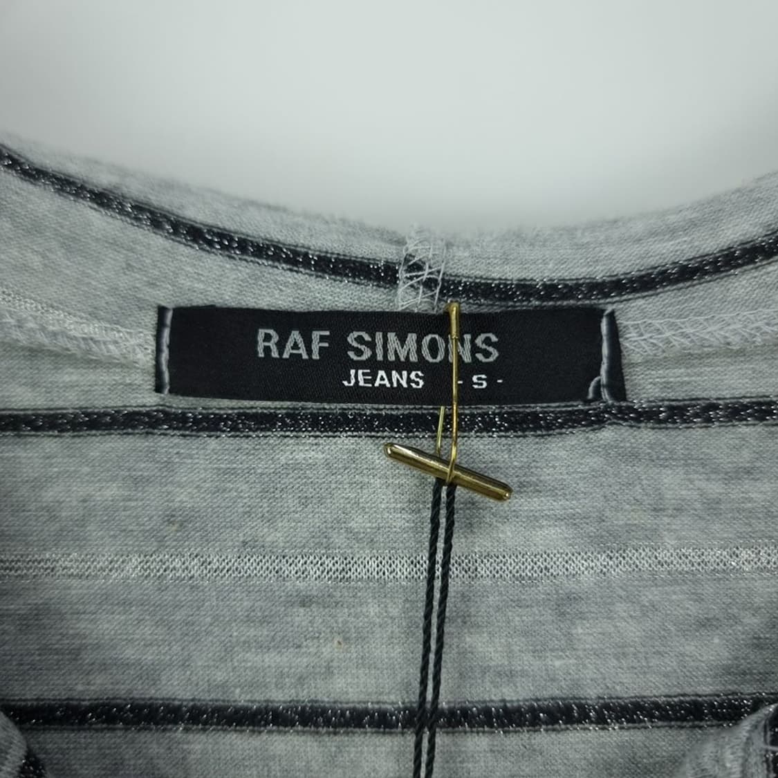 [라프시몬스] 스트라이프 브이넥 후드 슬리브리스 나시 P01543 상품이미지7