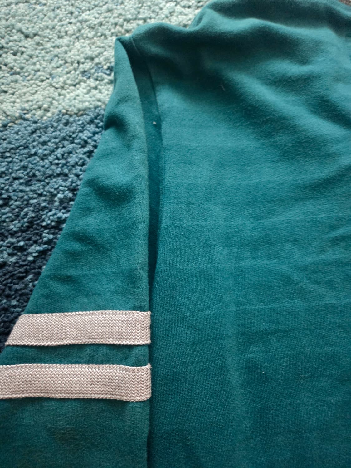 Vintage  럭비 그린 가디건 Letterd Cardigan 상품이미지5