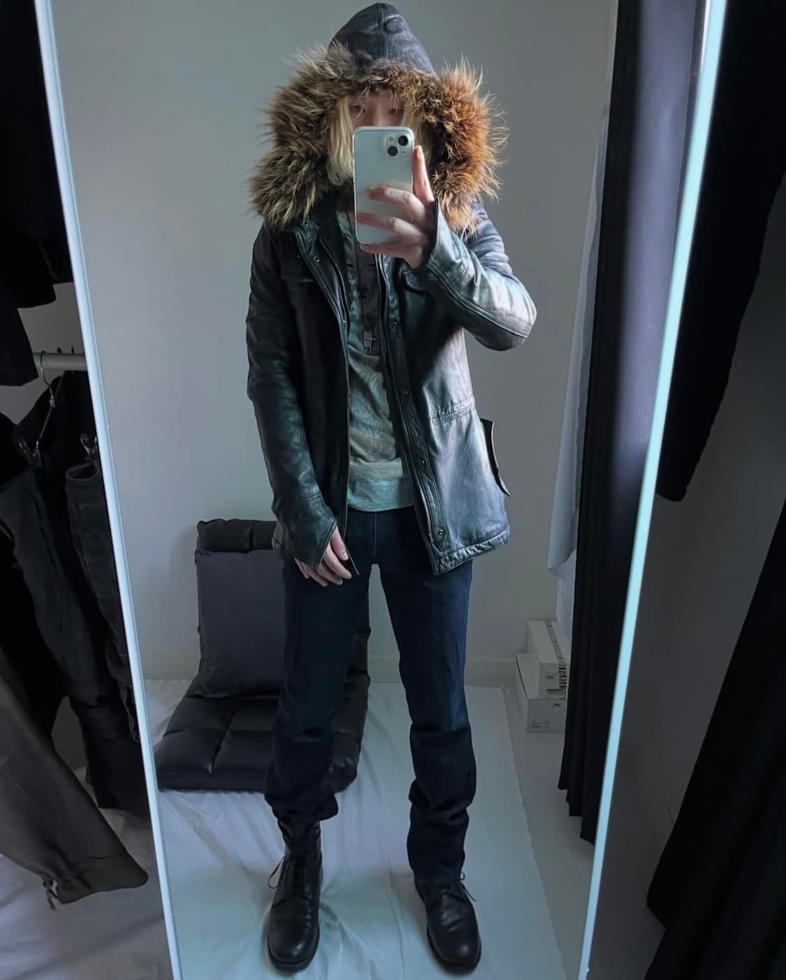 DIRAIN 3D Curved Denim Pants 상품이미지9