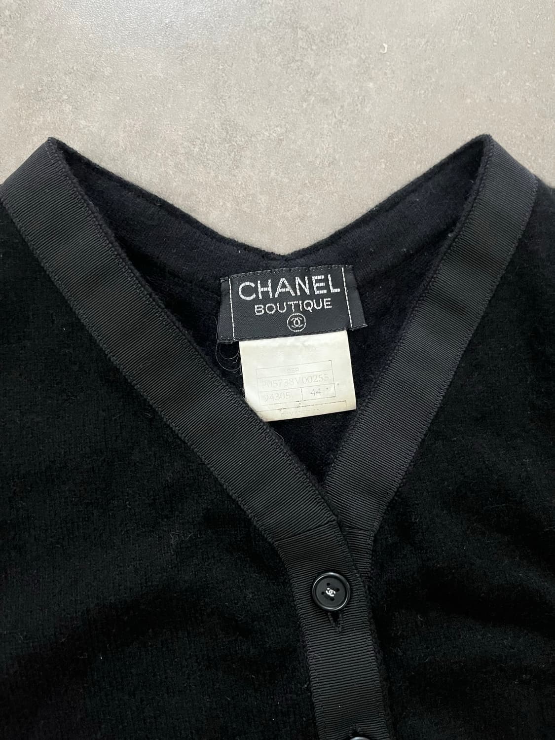 샤넬 캐시미어 반팔 니트 정품 상품이미지3