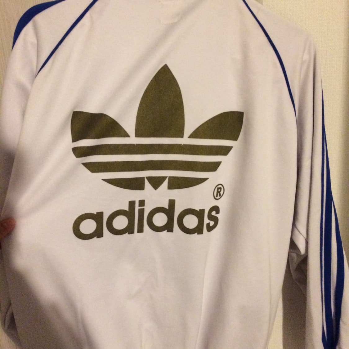 아디다스 90s 흰파 져지 집업 상품이미지3