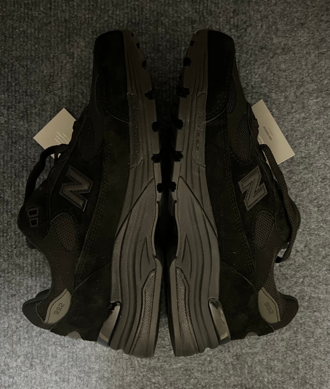 [260]뉴발란스 992 트리플블랙 코어블랙 상품이미지7