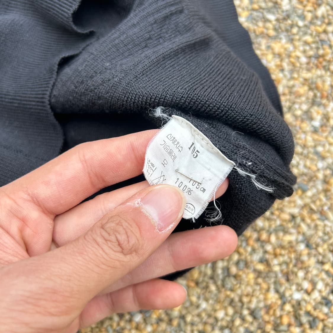 입생로랑(YSL)블랙 니트 베스트 상품이미지4