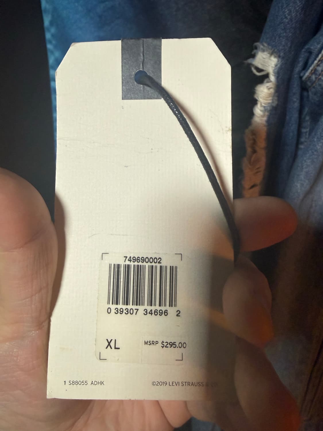 Kith x Levi's Strawberry Trucker Jacket 상품이미지4