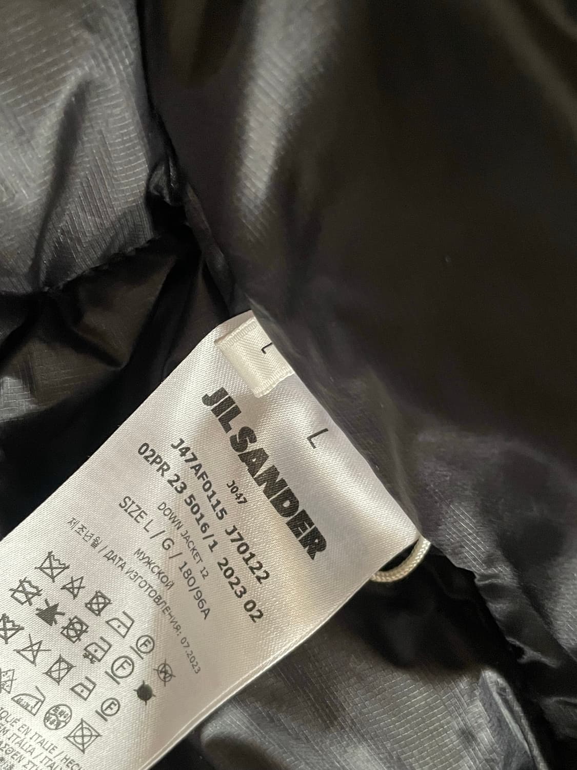 질샌더 패딩 사이즈L 상품이미지5