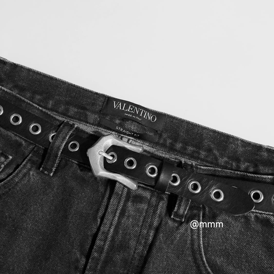 [Unisex] 아일렛 웨스턴 가죽 벨트 상품이미지3