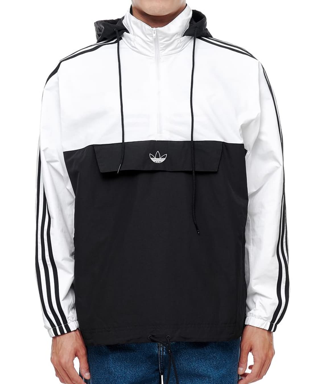 Adidas 아디다스 남녀공용 아노락 하프집업 바람막이 자켓 상품이미지2