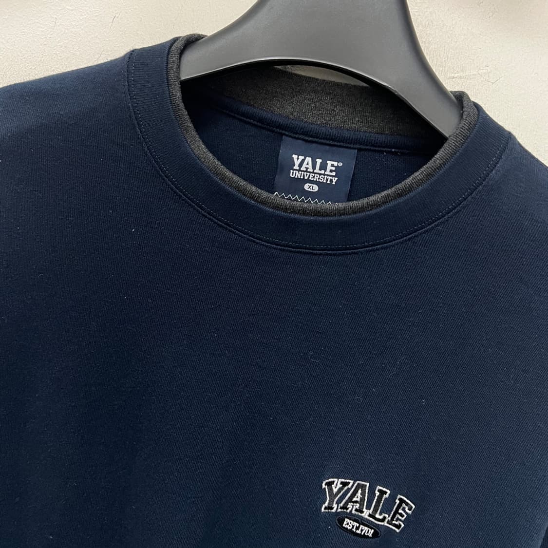 YALE 예일 레이어드 긴팔 롱슬리브 XL 상품이미지3