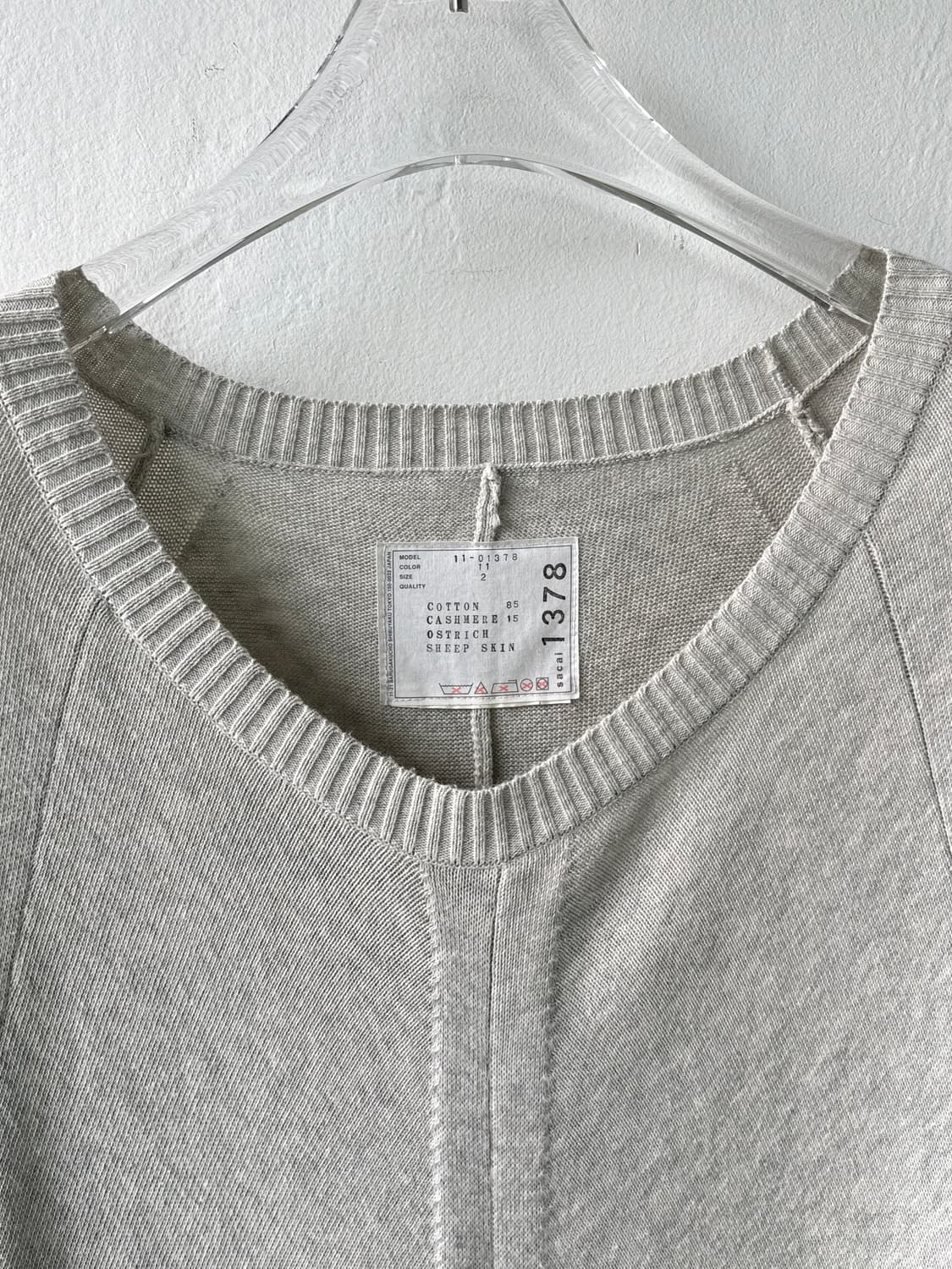 사카이 페더 캐시미어 스웨터  상품이미지3