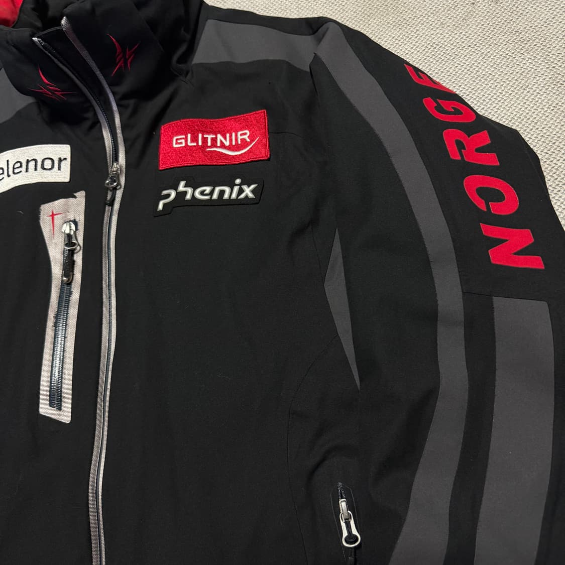 Phenix 피닉스 알파인 노르웨이 스키팀 자켓 블랙 상품이미지3
