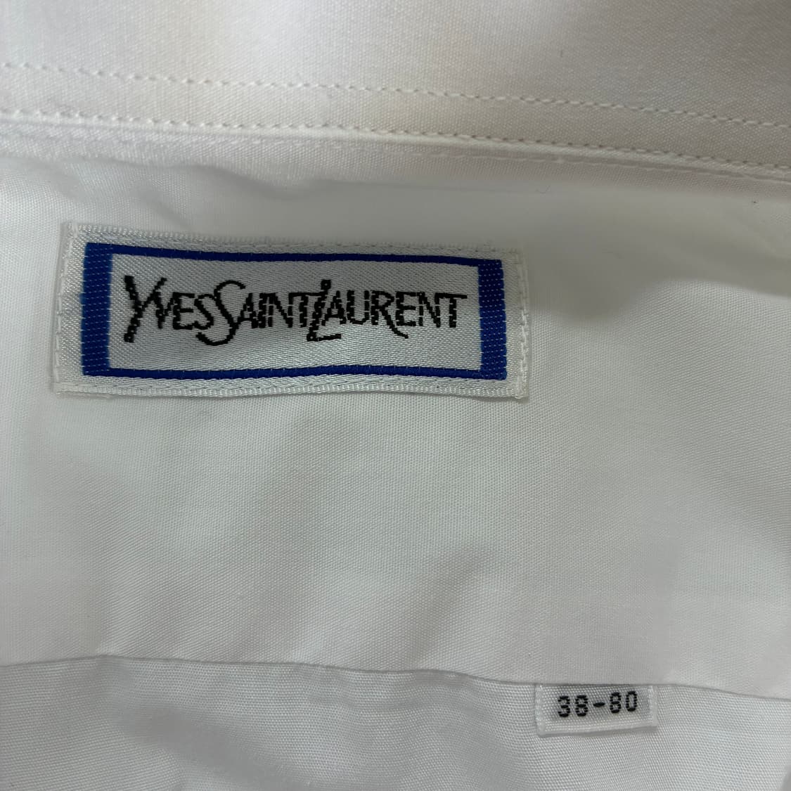 Ysl 입생로랑 YSL 화이트 포켓 셔츠 상품이미지5