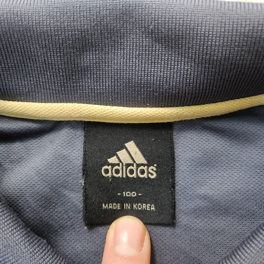 100 아디다스 카라 긴팔티 0326Y 상품이미지3