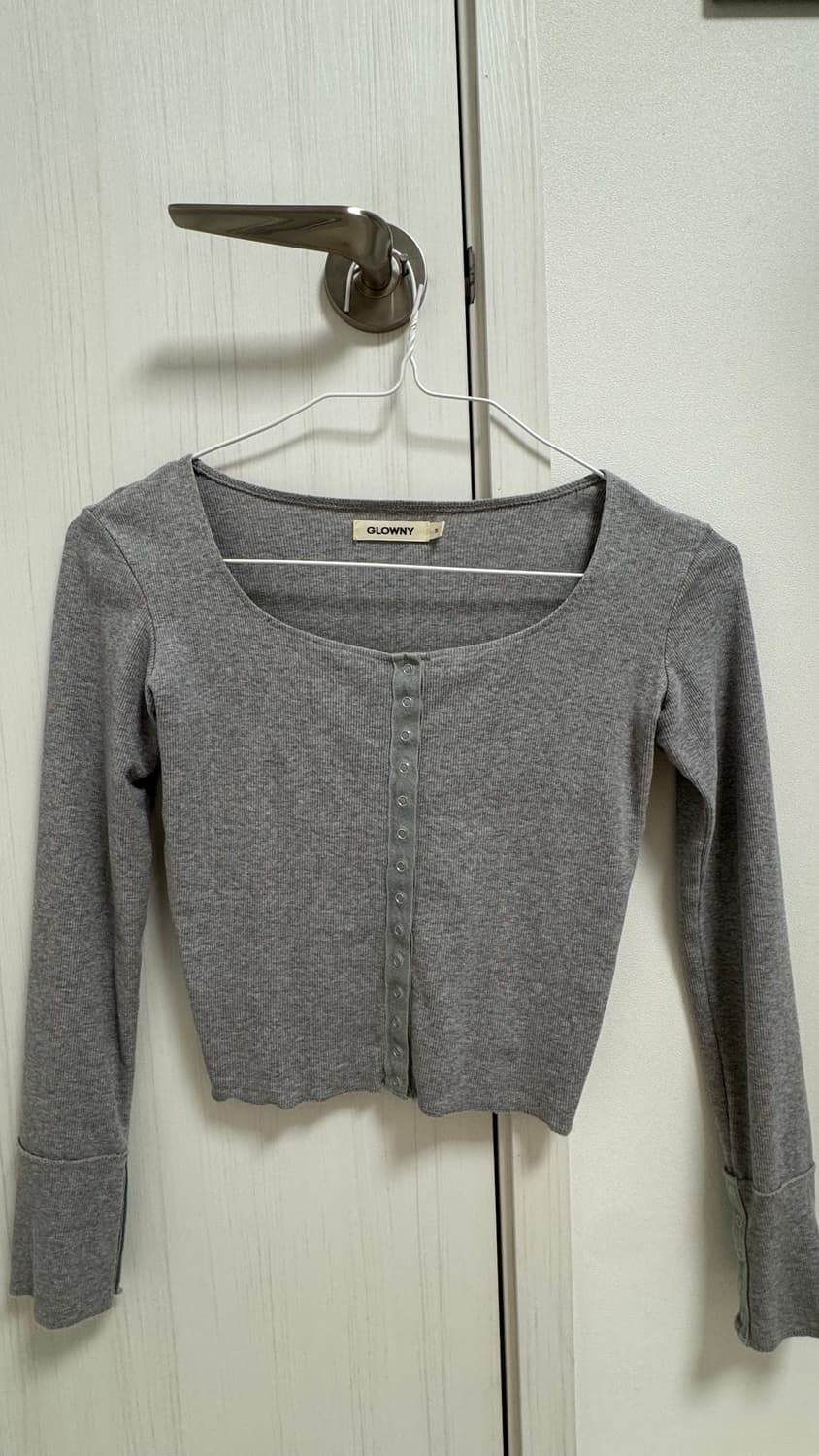 글로니 골지 크롭 탑 상품이미지2