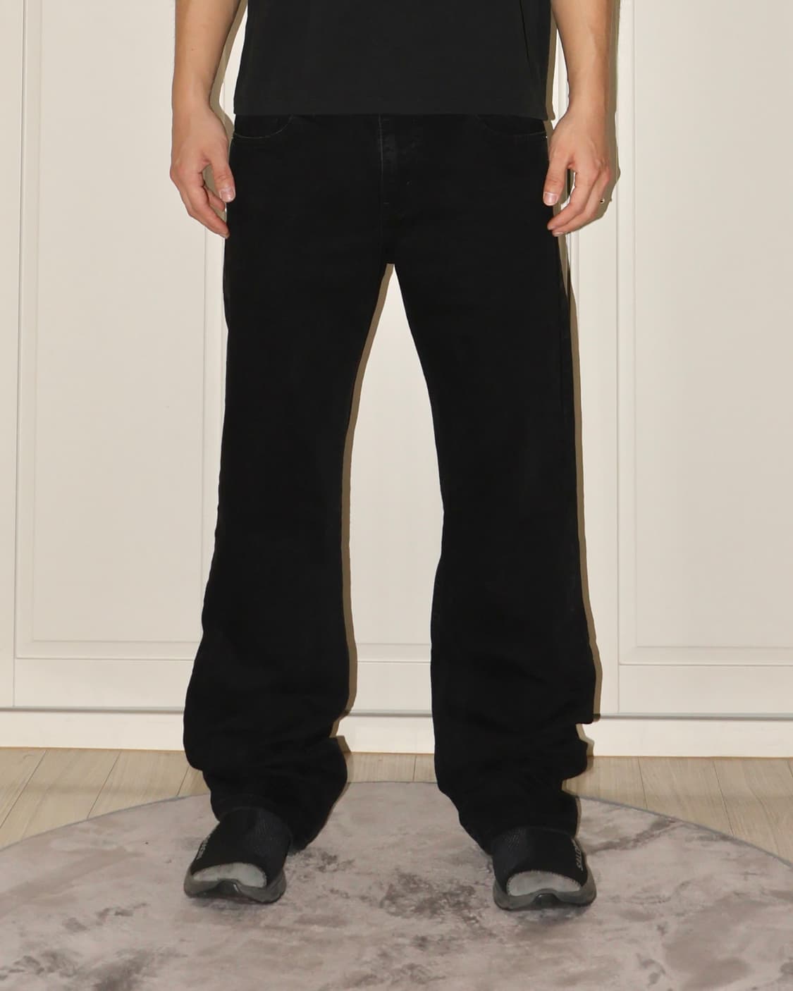 리바이스 569 블랙 데님팬츠 [SE-213] 상품이미지1