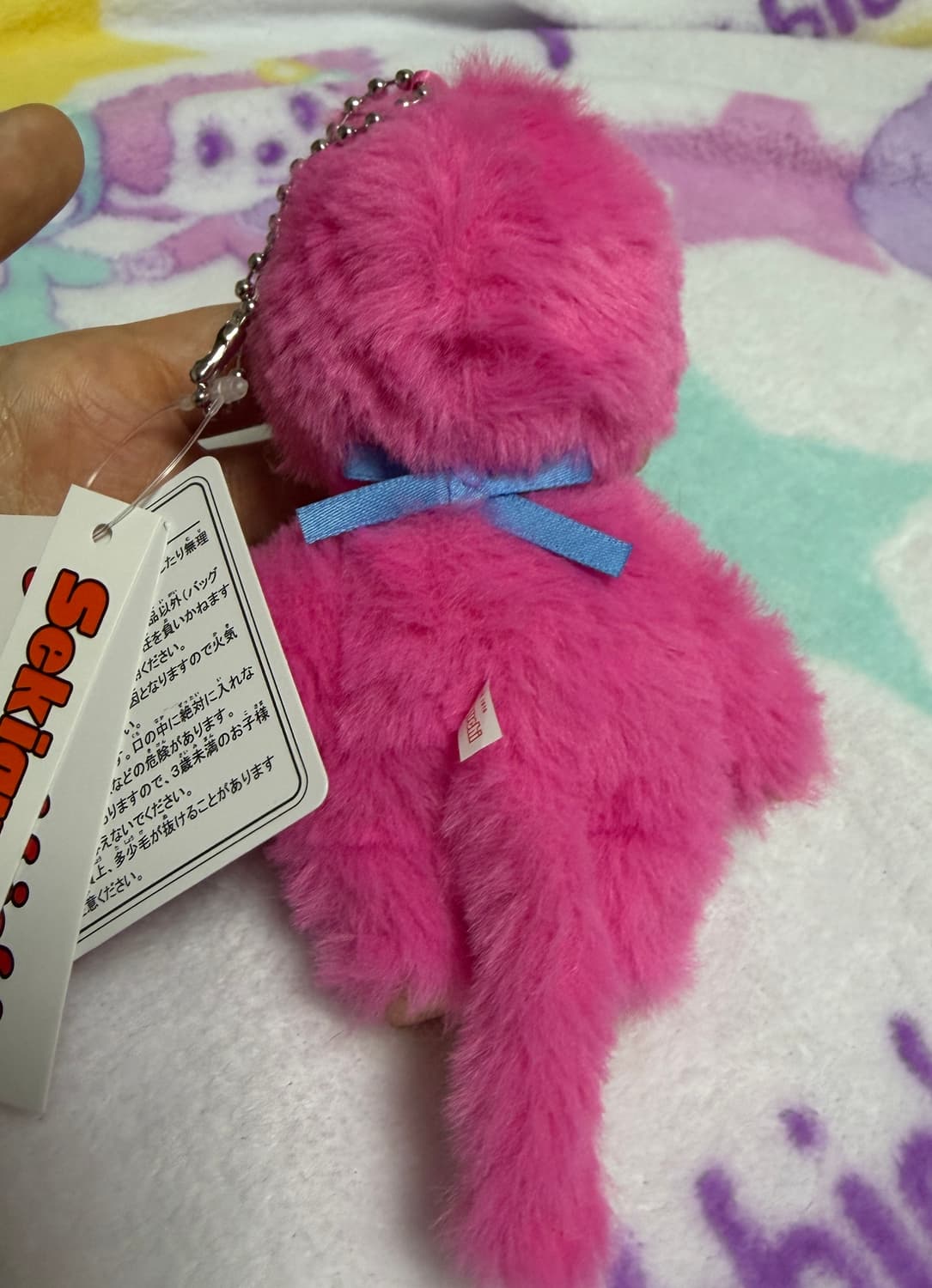 몬치치 컬러즈 키링 베리핑크 새제품 상품이미지2