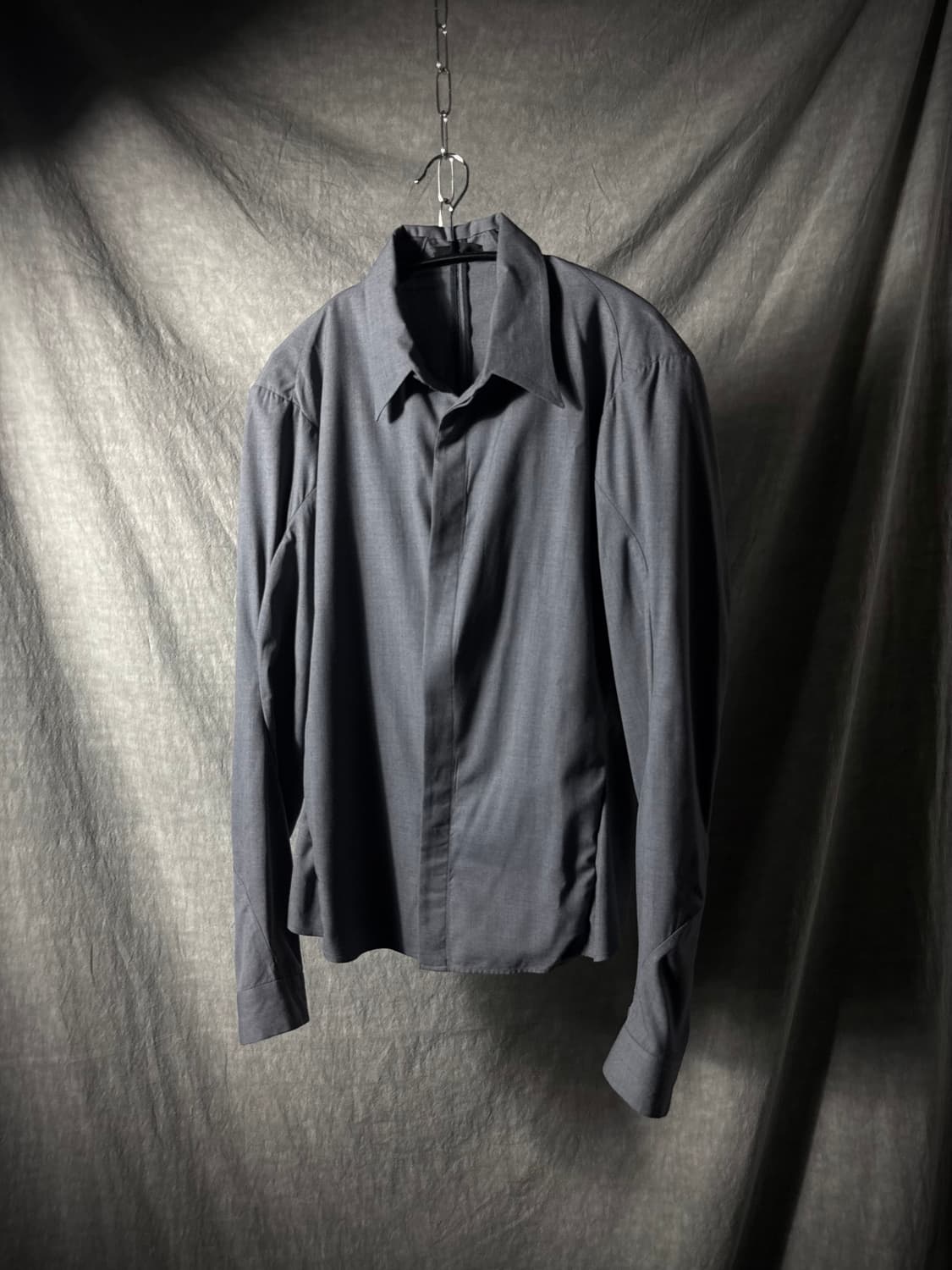 Devoa Tailored Fit Shirt Jacket    상품이미지4