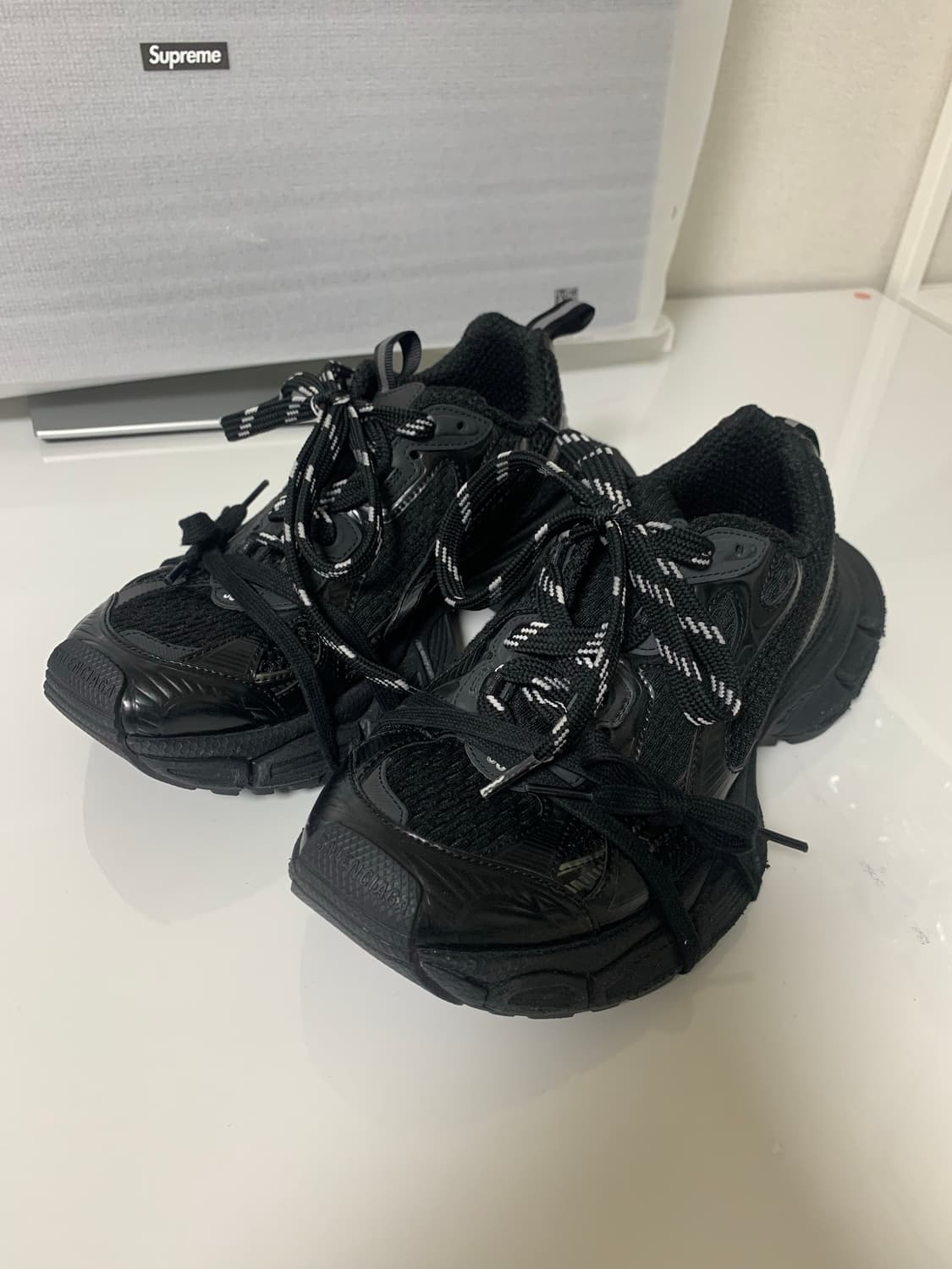 롯백본점)발렌시아가 3XL 올블랙 , 39size(255), 6회 착용 상품이미지1