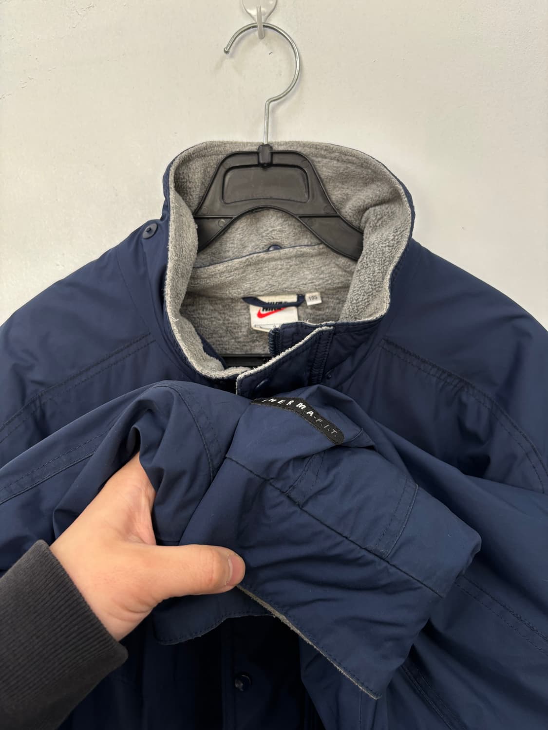 나이키 투웨이 내피 후리스 롱 점퍼 상품이미지4