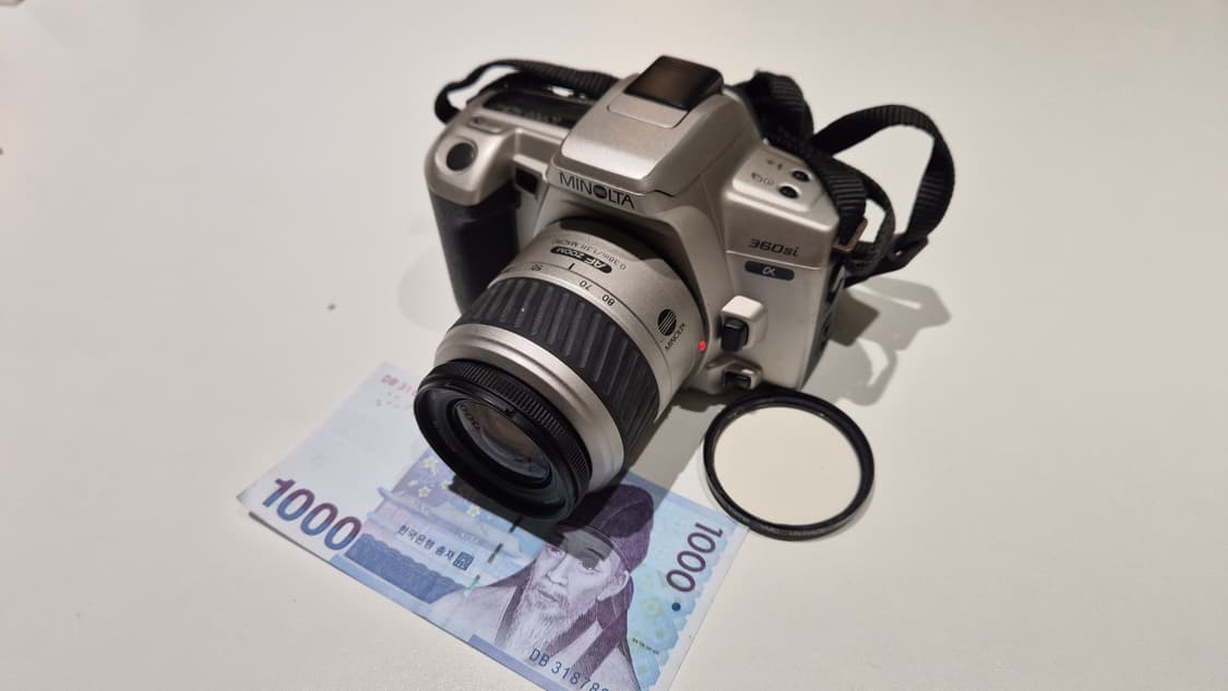 작례O 미놀타 360si + 미놀타 af 35-80 필름카메라 빈티지 필 상품이미지1