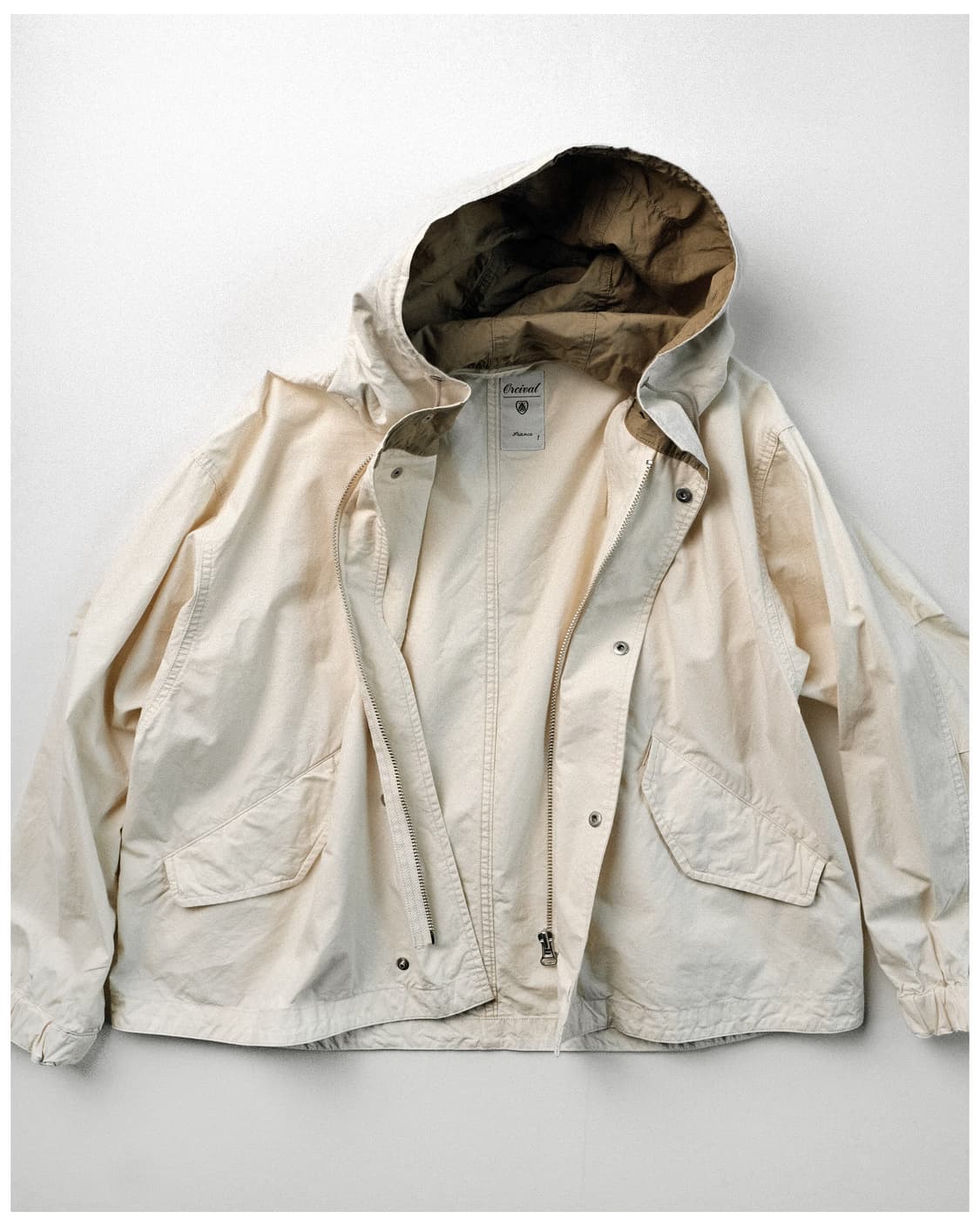 오르치발 코튼 포플린 후디드 점퍼 1사이즈 상품이미지3