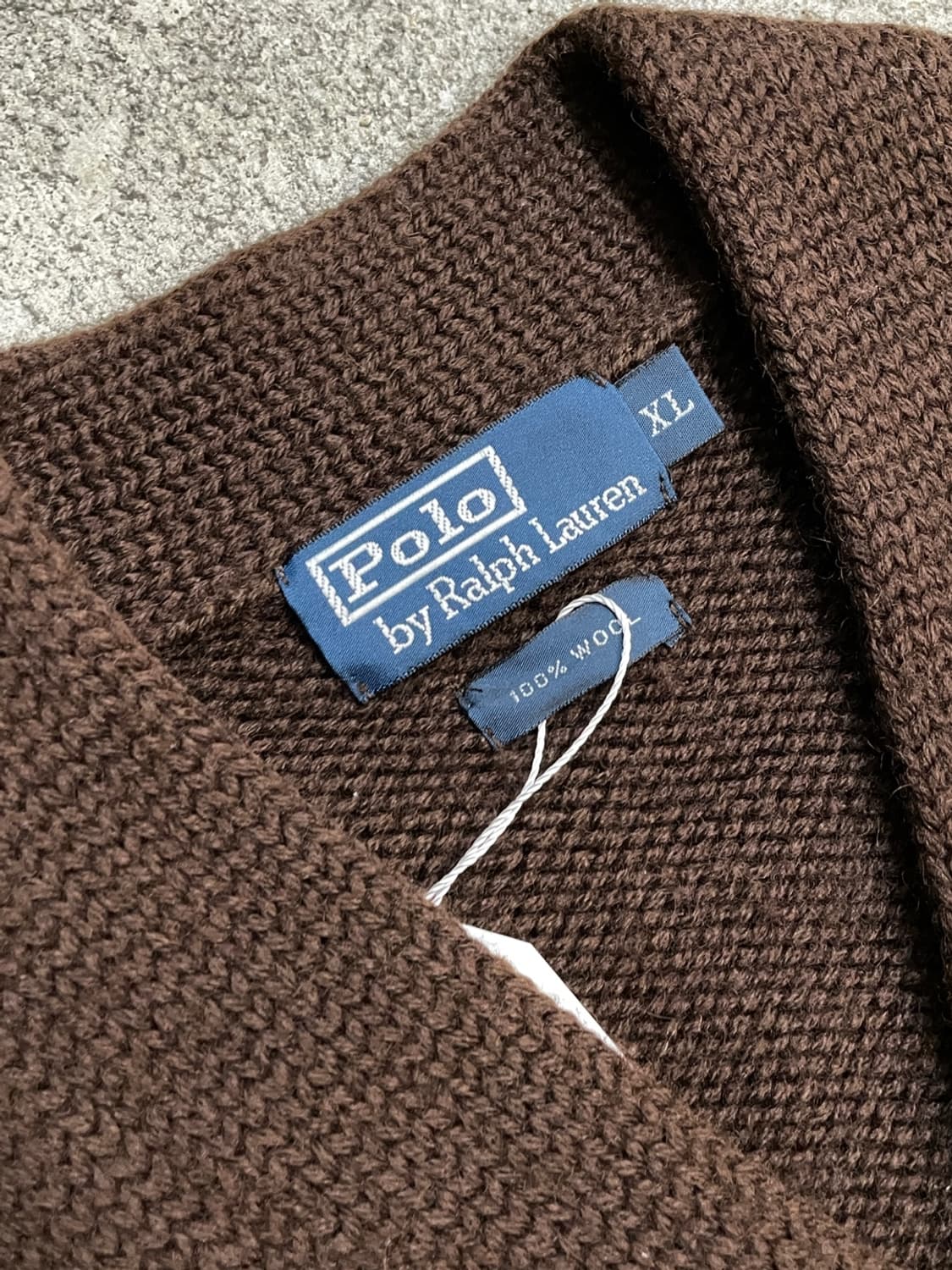 폴로 랄프로렌 울 레터맨 가디건 상품이미지6