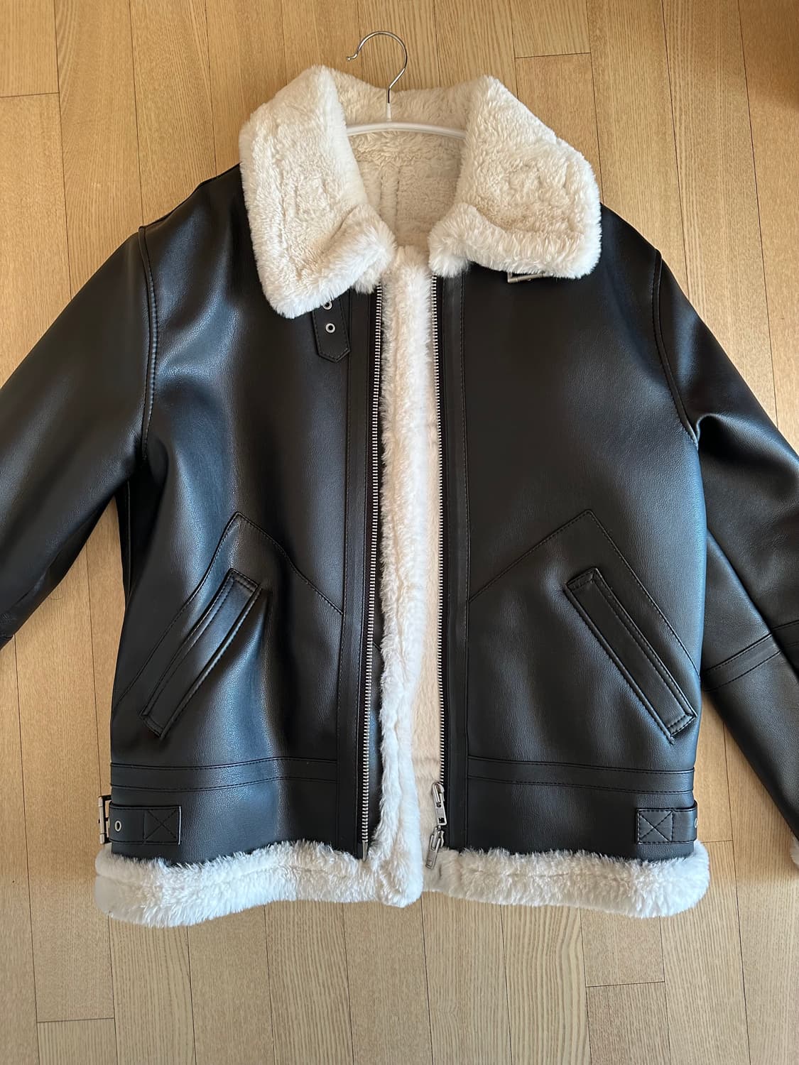 도프제이슨 솔리드 무톤 무스탕 M 상품이미지1