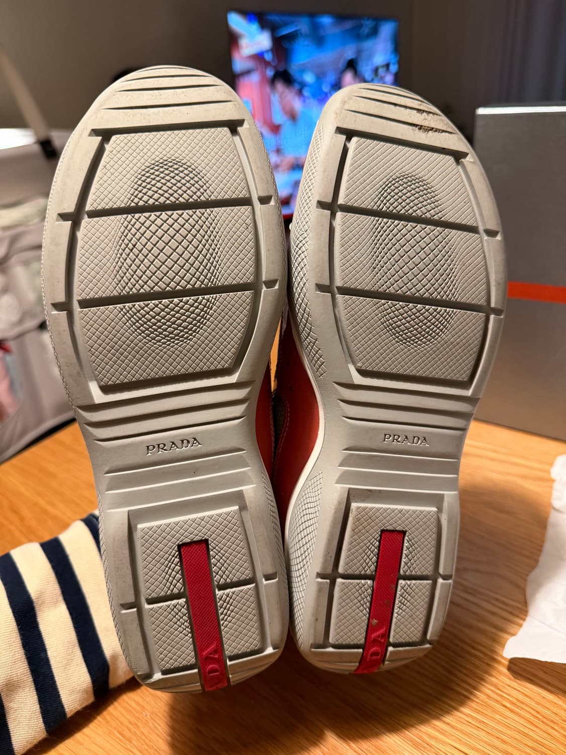 프라다 스포츠 빈티지 아메리카컵 5.5 / 39.5 / 250-255 상품이미지6