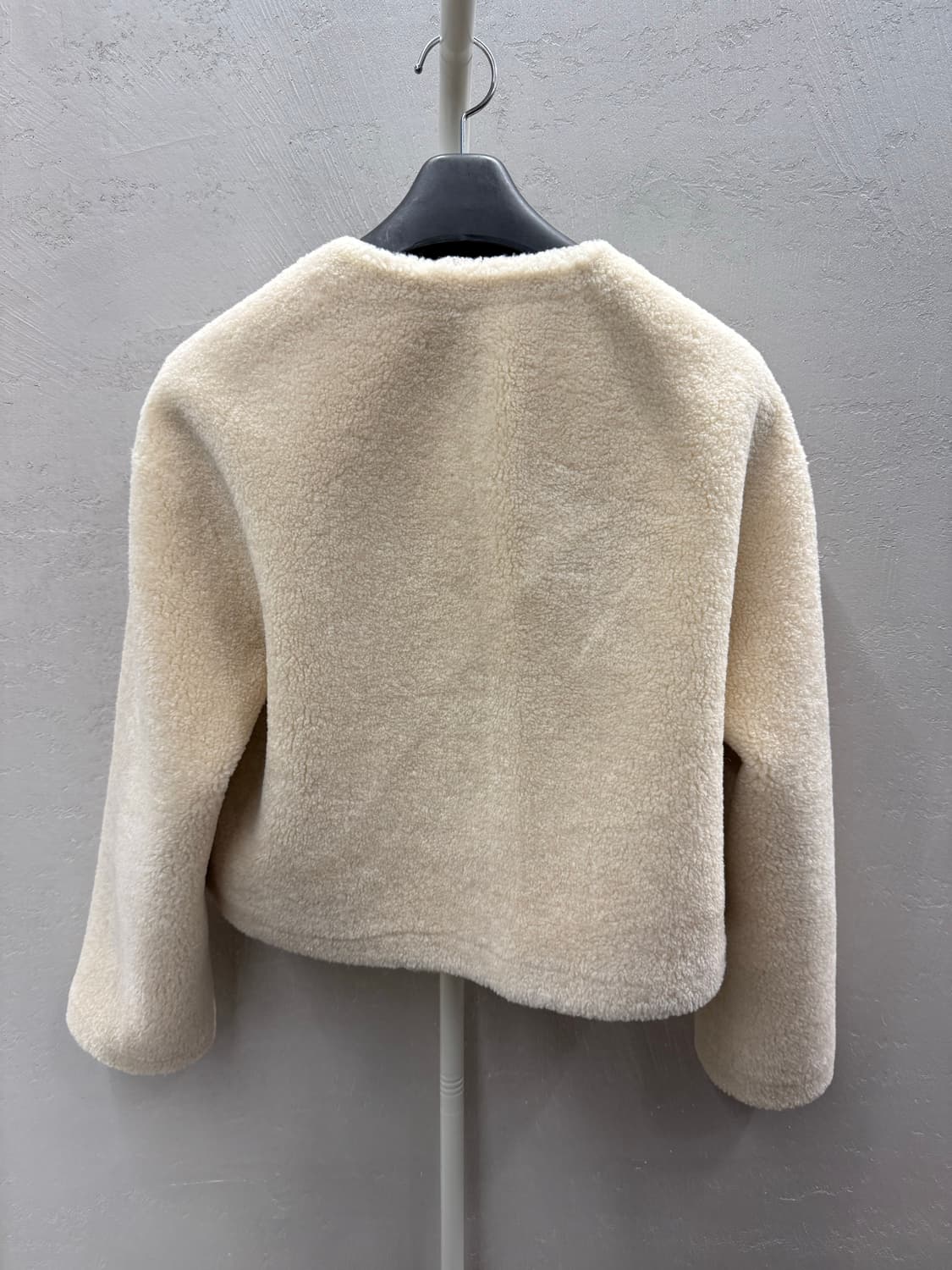 MONGDOL 몽돌 리버시블 스웨이드 무스탕 베이지 S 상품이미지7