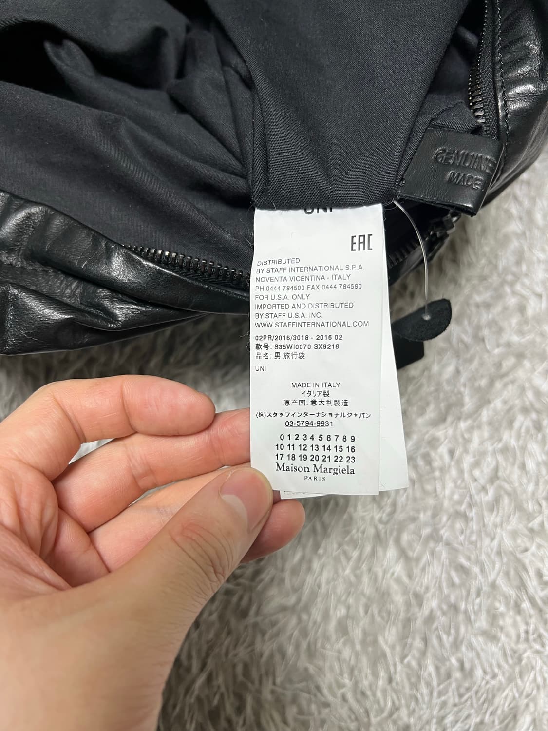 마르지엘라 레더 보스턴백 상품이미지7