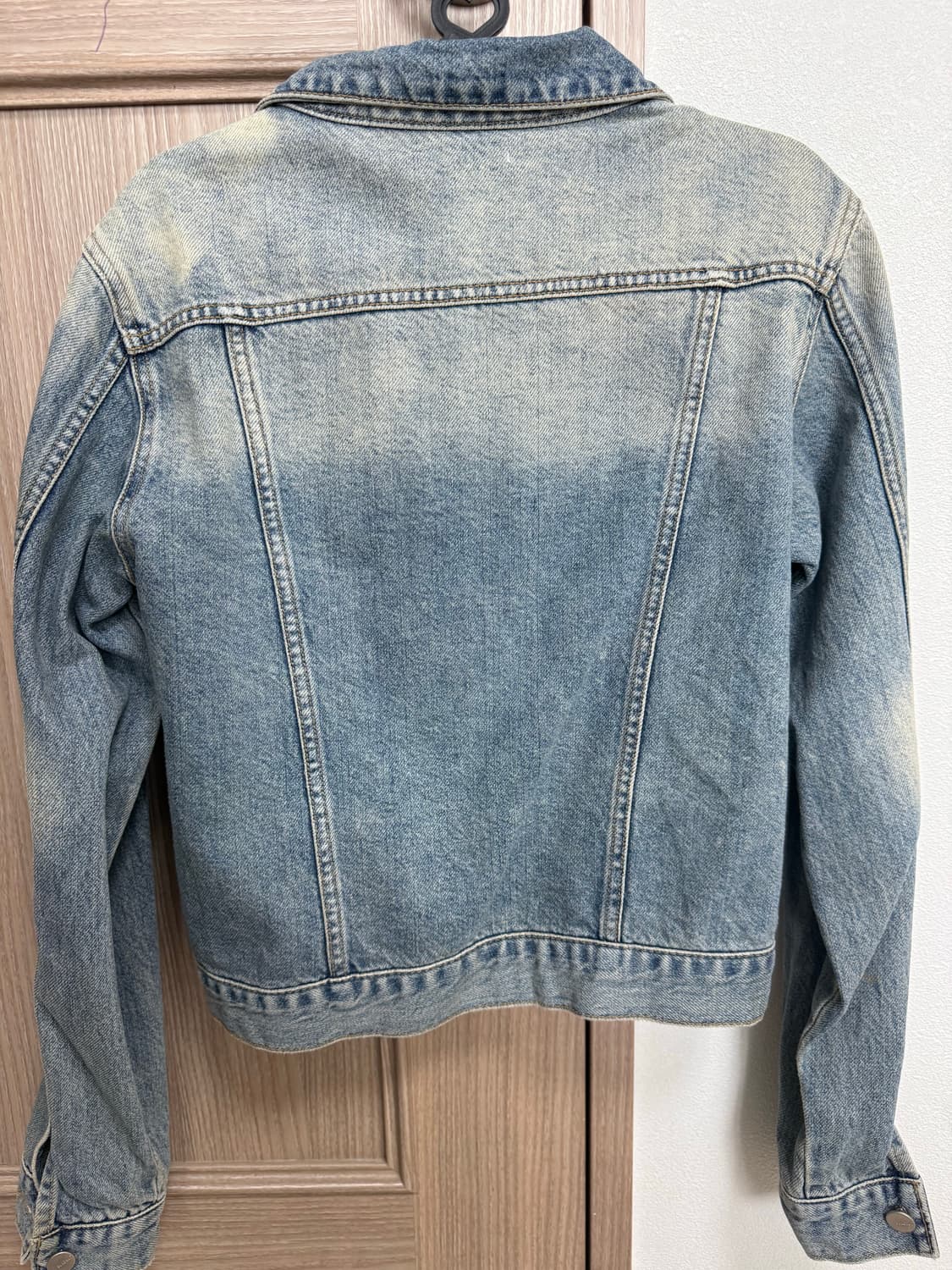 블랙업 스위텐 워싱 데님자켓 상품이미지3